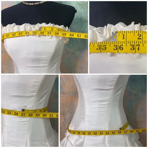 📌 Maggie Sottero Stunning Wedding dress w/ train - Picture 7 of 16